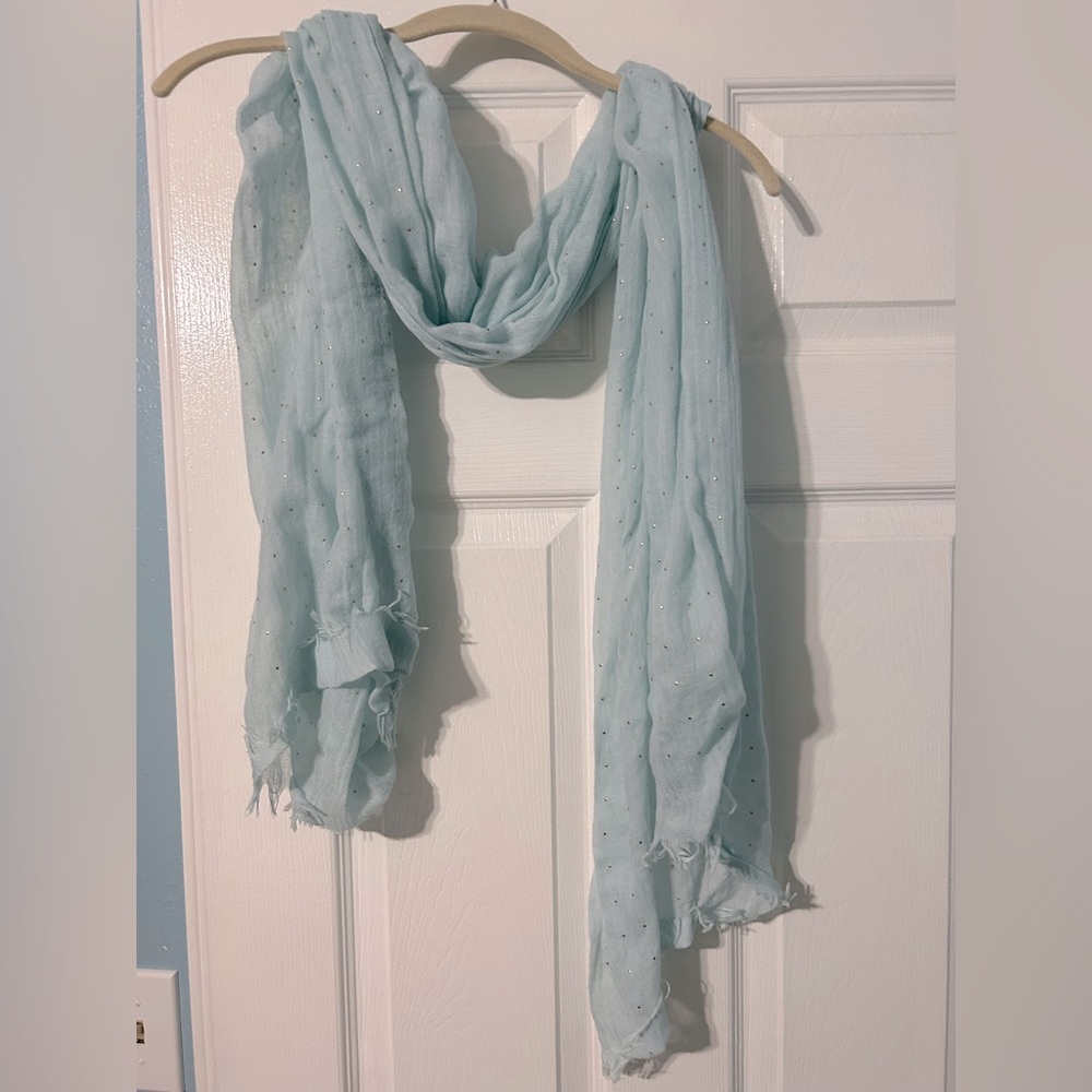 Light Blue Soft Scarf!